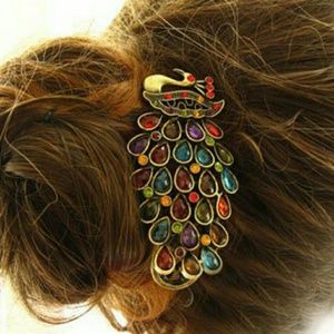 Peacock Hairpin